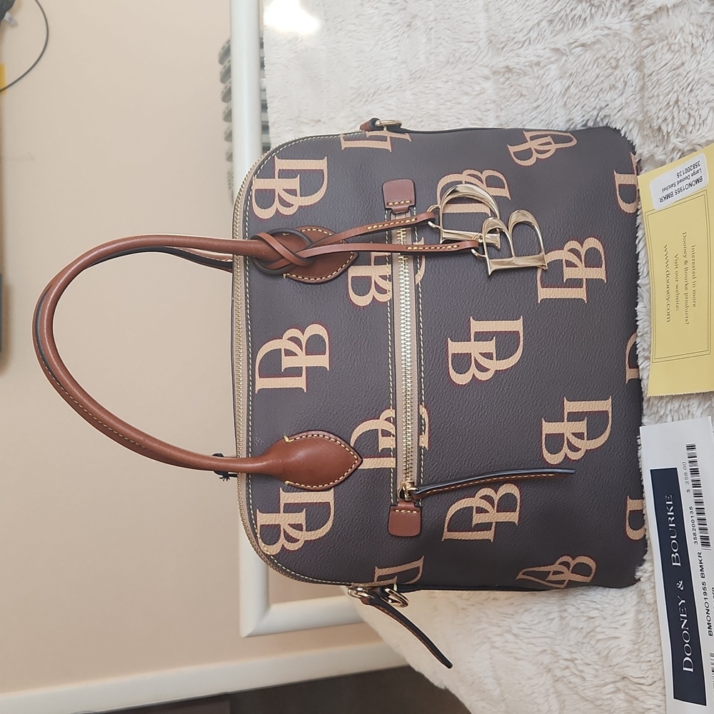 Dooney & Bourke Monogram Satchel